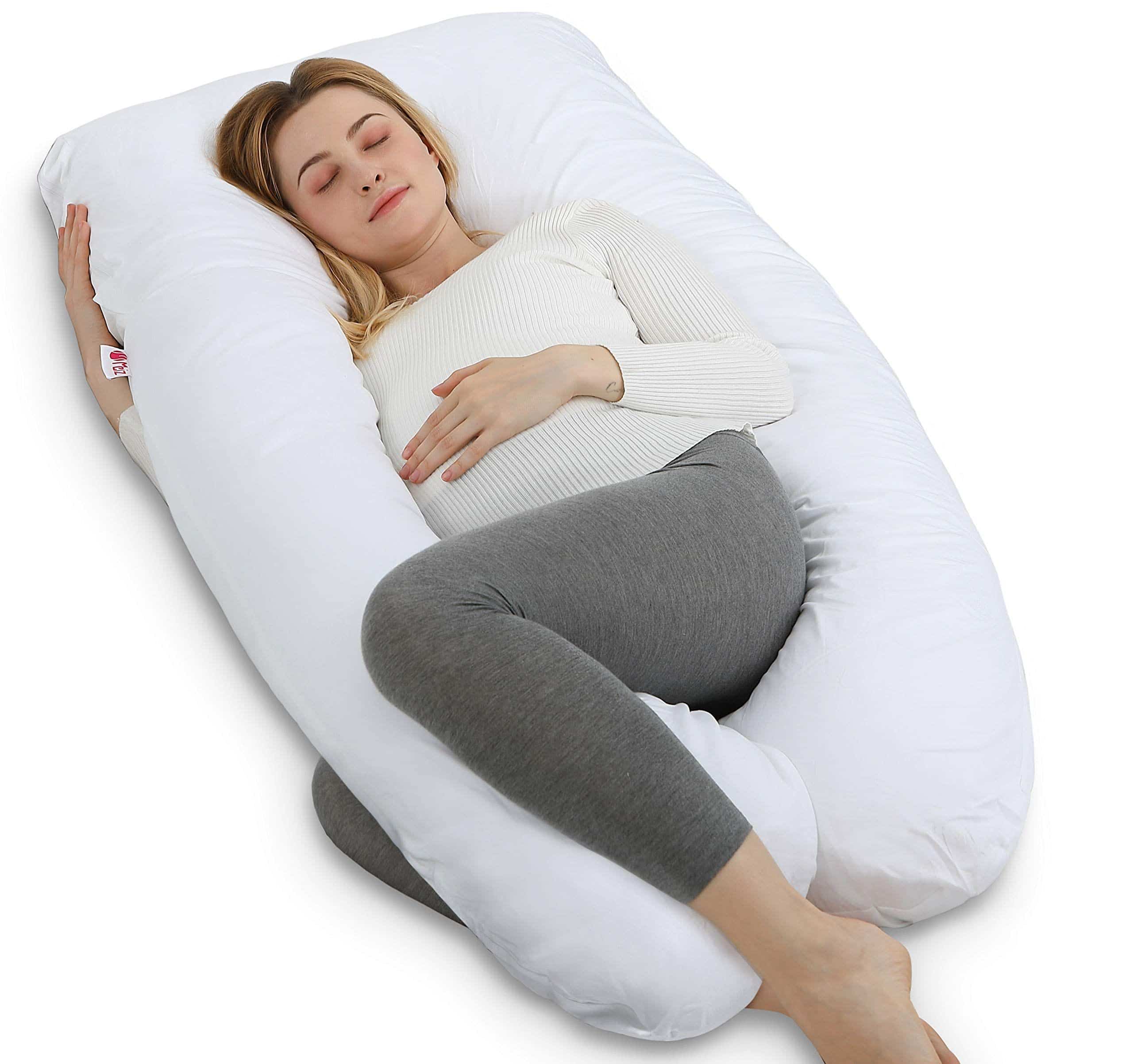 The 15 Best Pregnancy Pillows For A Comfortable Sleeping Position Mom News Daily