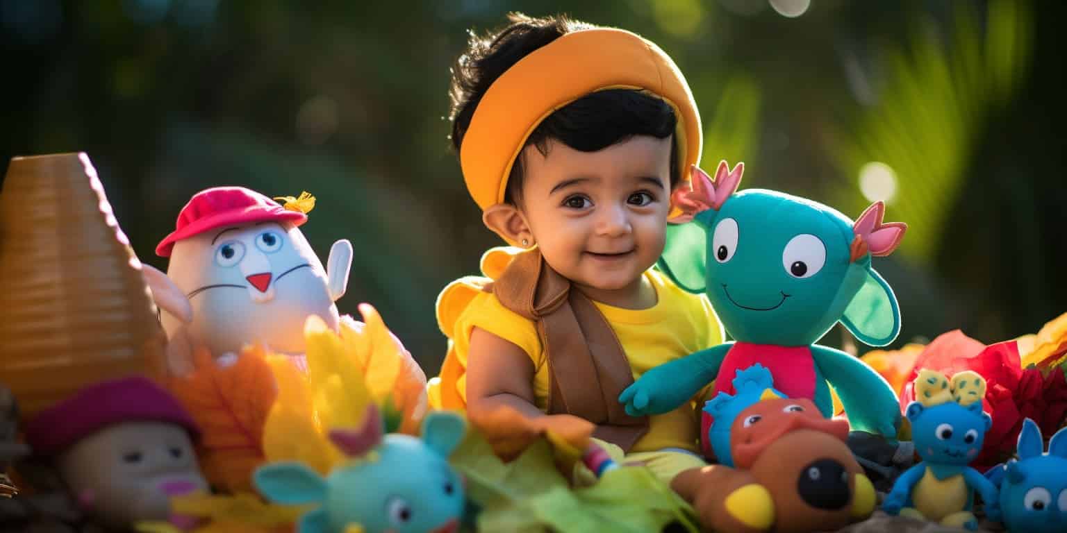 indian baby birthday photoshoot favorite cartoon chara 87112a62 c72c 4303 a48d c9ae501eb02a