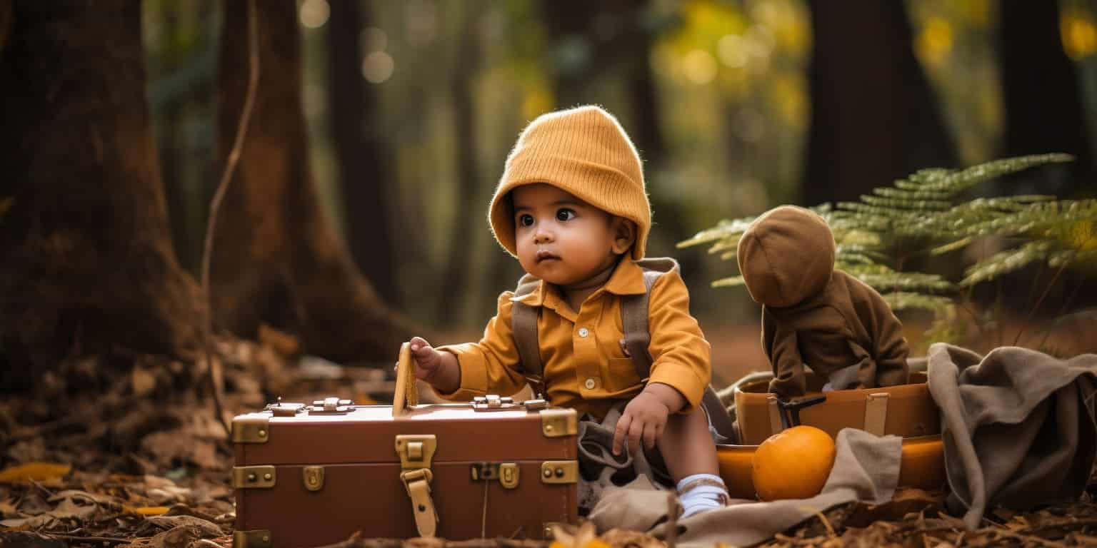 indian baby birthday photoshoot forest adventure dress d4018fb1 1441 4aea 8692 f1ac82921104