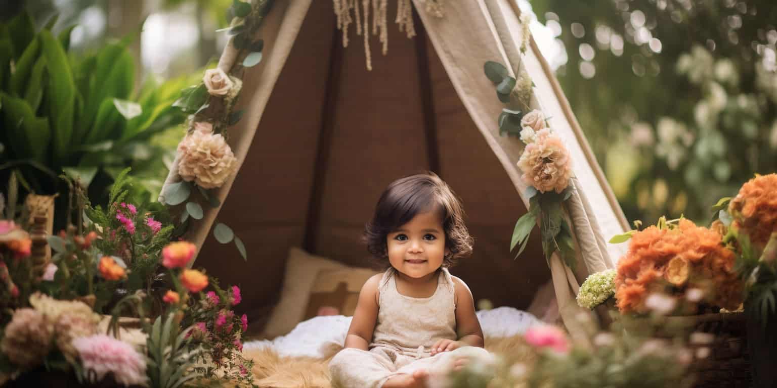 indian baby birthday photoshoot garden fairy tale if y c9b9f30c 543d 4e94 b707 8b5275a838c2
