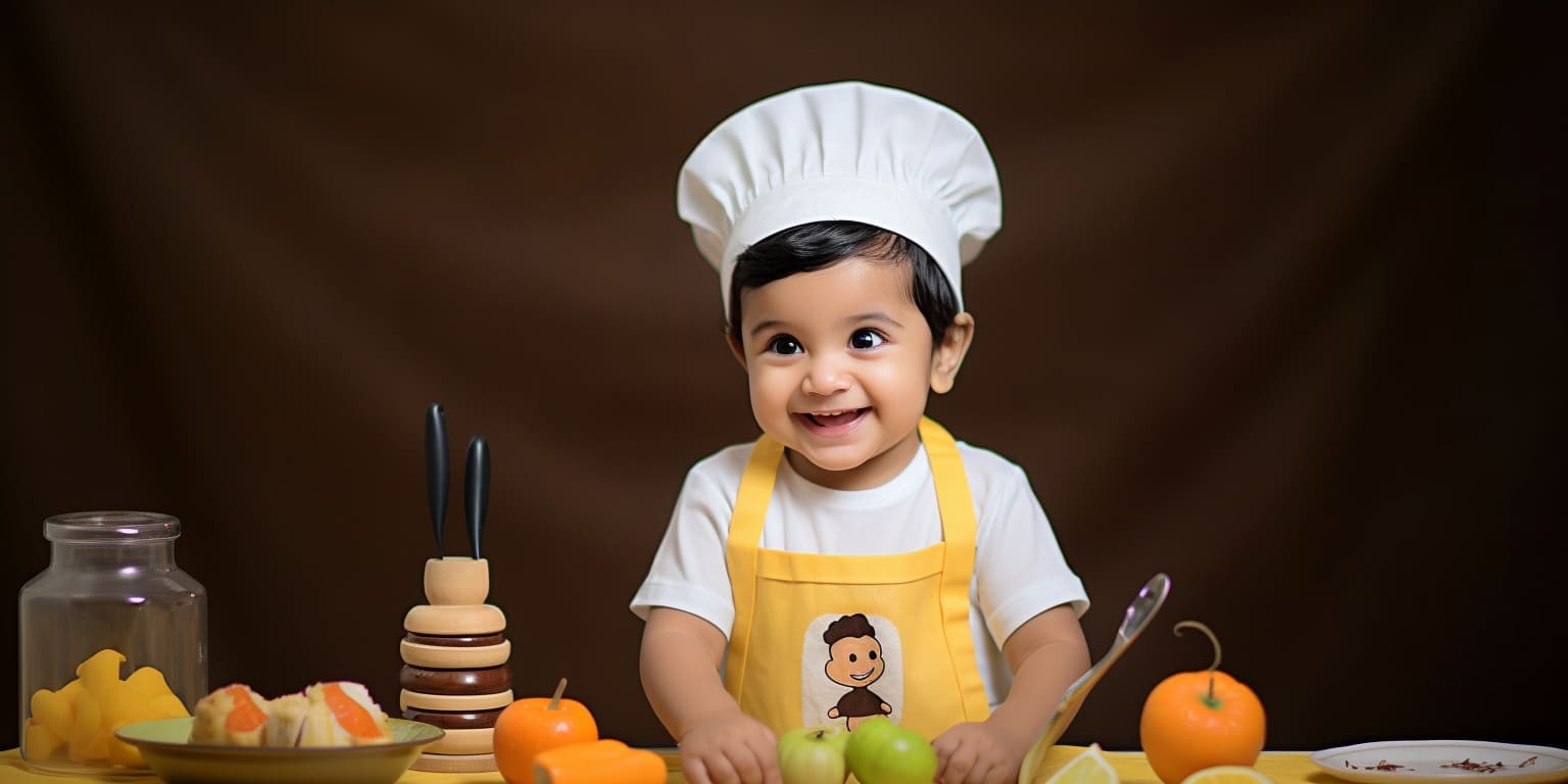 up a delightful little chef baby photoshoot fill 49561b05 9923 4dbe a32b 37b8d33bba32