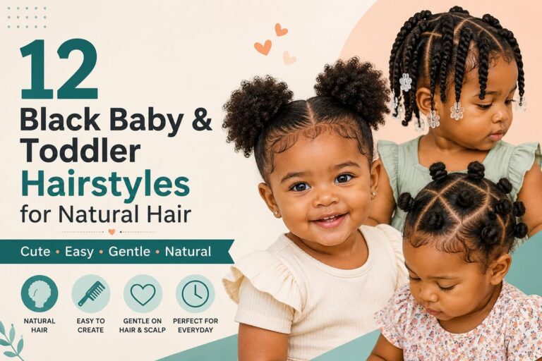 12 black baby and toddler hairstyles for natural hair